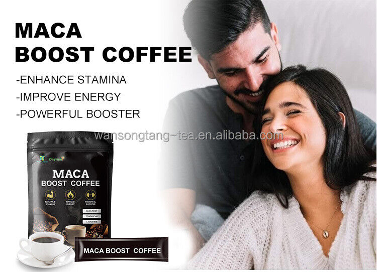 Maca Man Power Energy Extract Coffee Herbs Maca Coffee for Men Chocolate