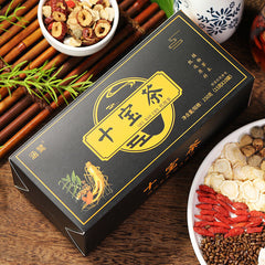HelloYoung Healthy Herbal Tea Healthy Drink Ginseng Ten Treasure Tea Renshenshibao Tea 150g