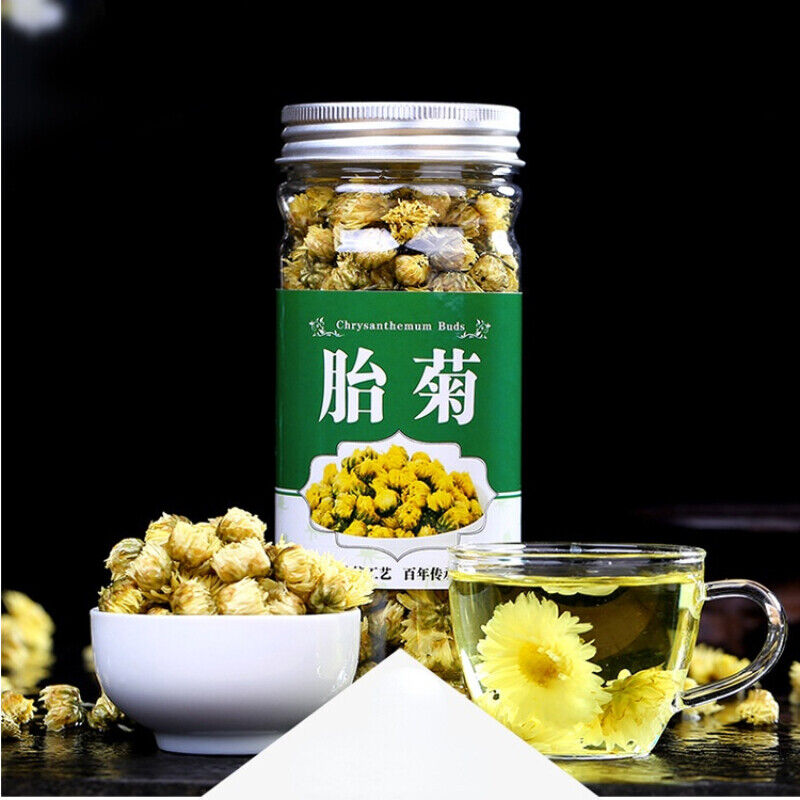 HelloYoung Canned Organic Fetus Chrysanthemum Tea Chinese Natural Top Flower Herbal Tea 35g