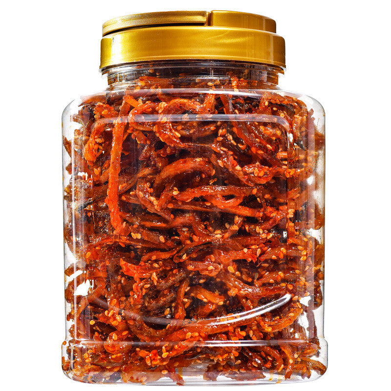Spicy Eel Shreds Spicy Seafood Specialty Snacks Ready-to-eat Canned Dried Fish