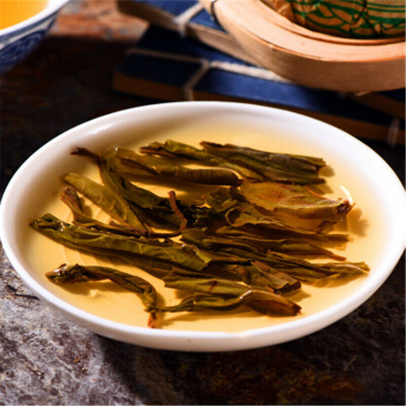 HelloYoung Cha Puerh Tea Cakes Old Pu-erh Tea Tree Puer Tea Yunnan Shen Pu'er Tea Cake 100g