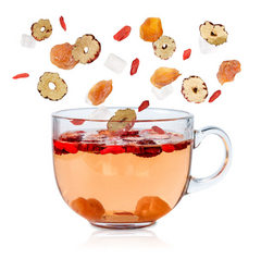 HelloYoung Chinese Red Date Longan Fruit Tea Guiyuan Gouqi Hongzao Mixed Herbal Tea 120g