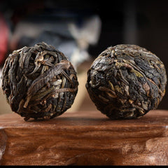 HelloYoung Canned Pu'er Green Tea Health Care Chinese Tea Dragon Ball Cha Pu-Erh Tea 250g