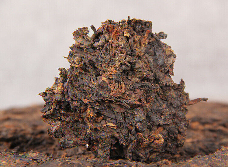 357g Aged Pu'er Tea Palace Chen Yun Ripe Tea Arbor Qizi Cake Tea Cake