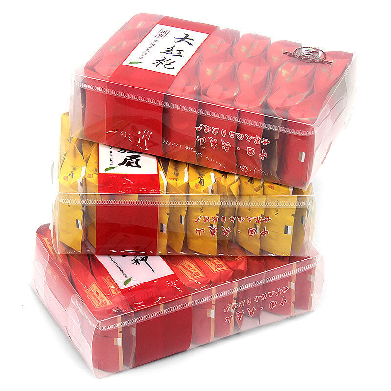 HelloYoung JinJunMei Zheng Shan Xiao Breed Black Tea Dahong Pao Oolong Jasmine Tea Bags 40g