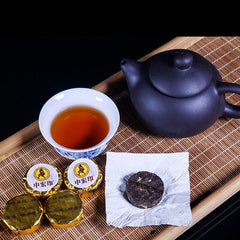 HelloYoung Tuocha Organic Specialty Tea Black Tea Yunnan Glutinous Fragrant Pu'er 500g