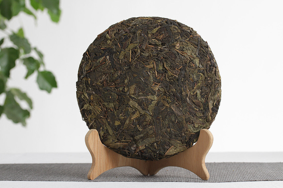 Yunnan Puerh Tea 357g Banzhang Big Leaf Big Tree Old Tree Puerh Raw Tea Cake