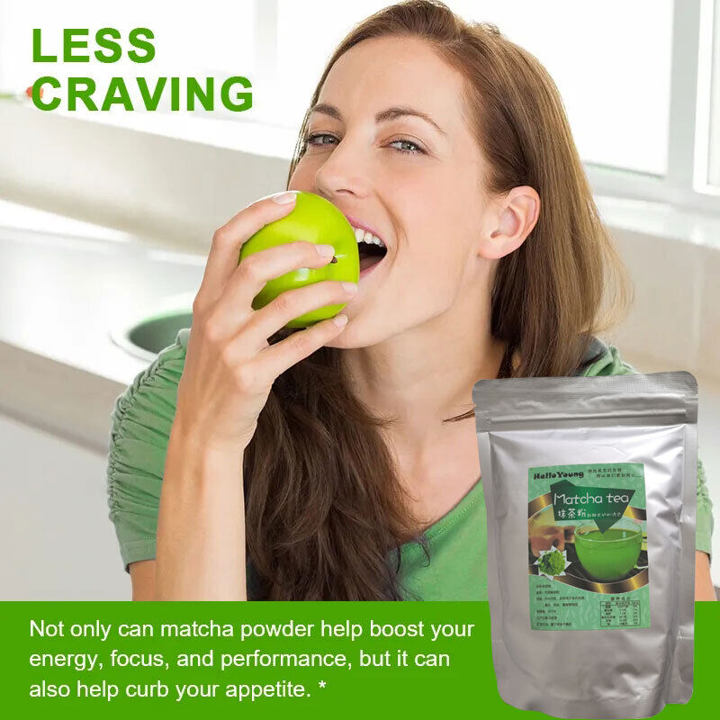 250g/8.8oz Organic Pure Instant Matcha Powder DIY Dessert Slimming Products