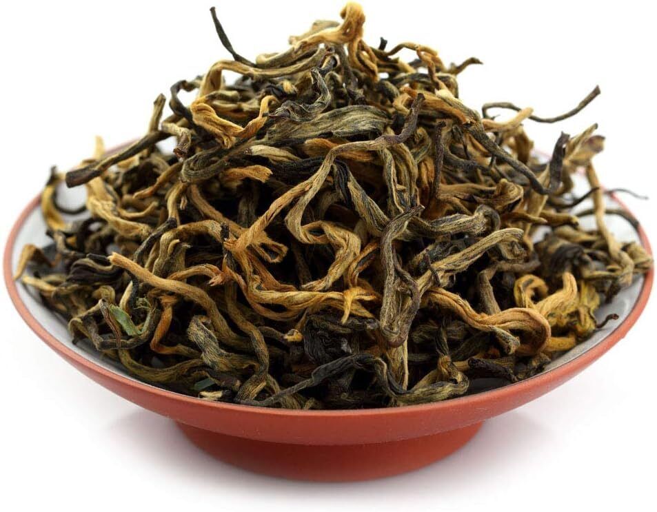 2*250g / Total 17.6oz Supreme Yunnan Black Tea  Fengqing DianHong Loose Leaf Tea