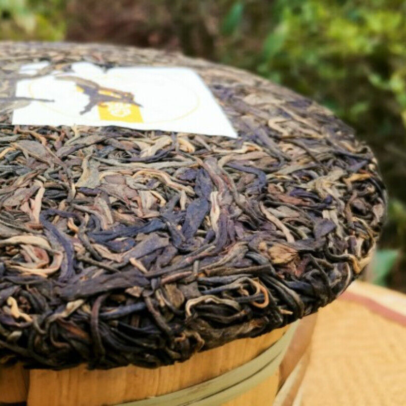 HelloYoung Ancient Pu'er Tea Chinese Gift Tea Original Laobanzhang Pu'er Tea 357g