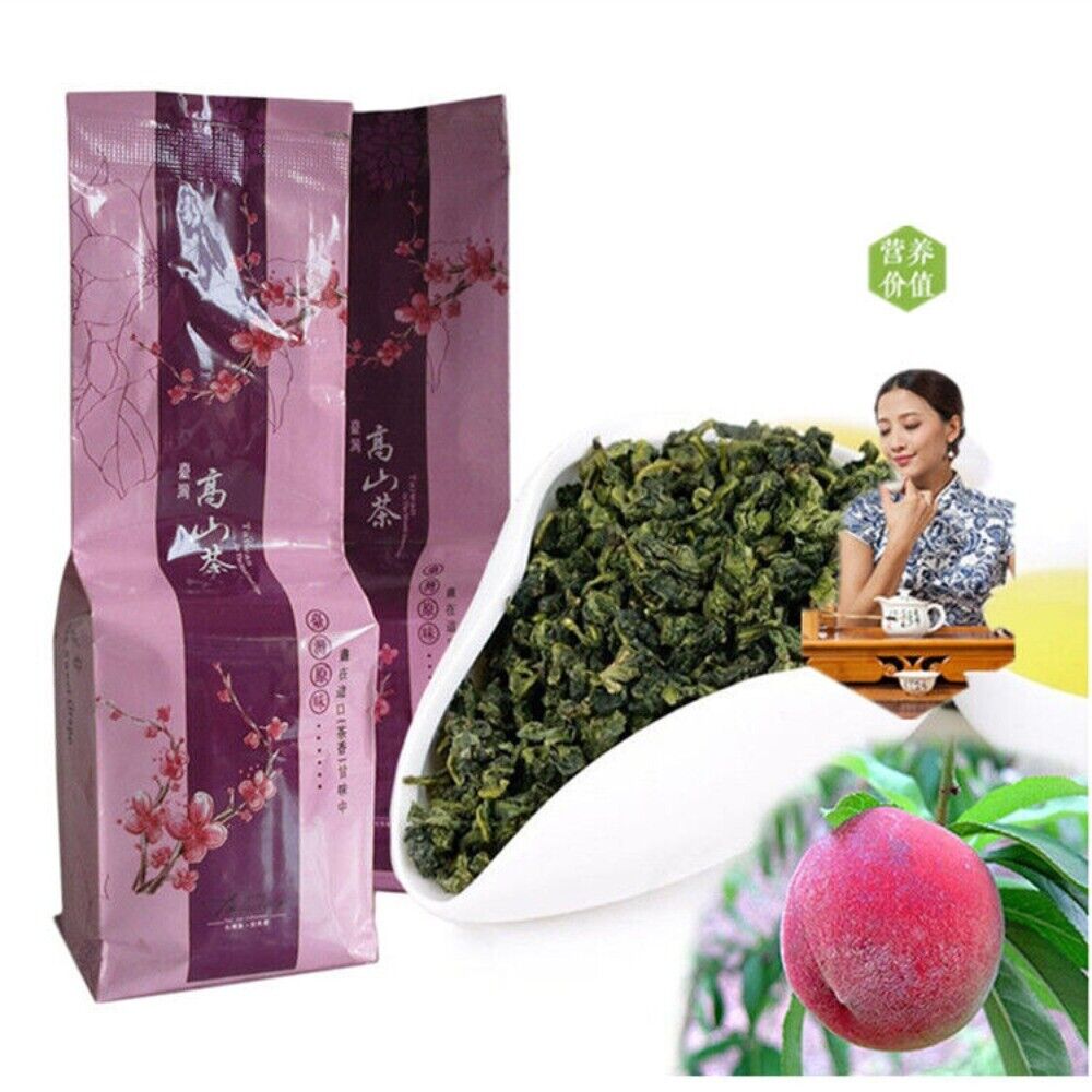 Taiwan Alishan Peach Oolong Tea 250g High Mountain Organic Green Tea P ...