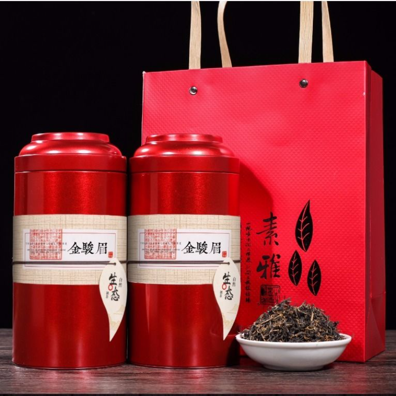 HelloYoung NewOrganic Jin Jun Mei Jinjunmei Golden Eyebrow 500g Wuyi Black Tea