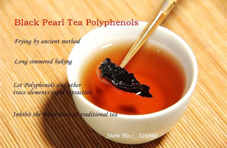 Tieguanyn Tee 50g Schwarzer Oolong Tee Natürlicher Schwarzer Tie Guan Yin Tee