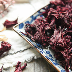 HelloYoung Leaves Sour Plum Soup Rose Dried Flower Tea Roselle Tea Rose Luoshen Flower Tea