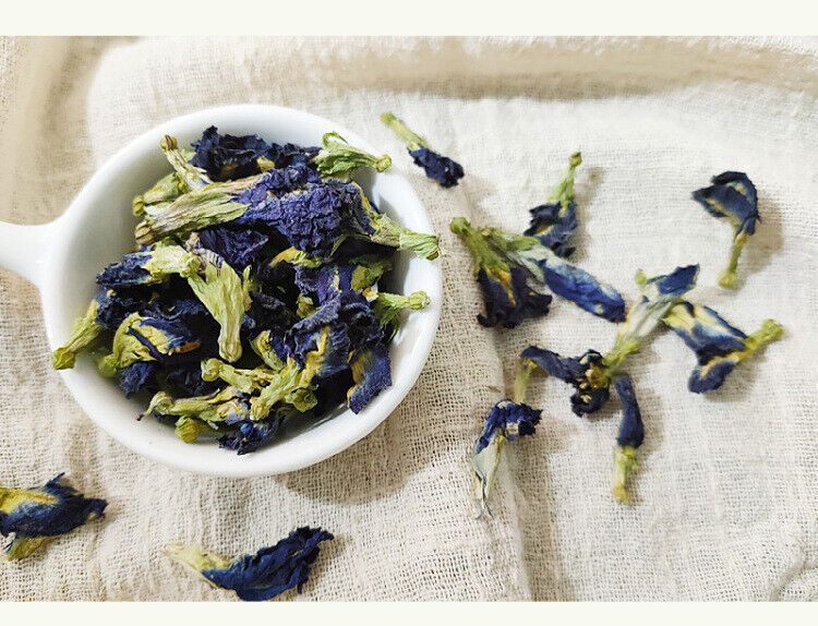 HelloYoung Wholesale bulk blue butterfly dish bean flower blue butterfly dried 17.6oz