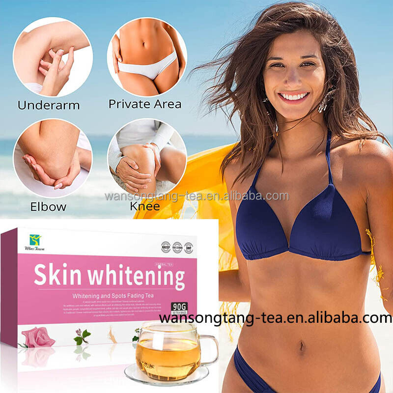 Private Label Skin Whitening Tea Winstown Smoothing Care Healthy Detox Tea 90g