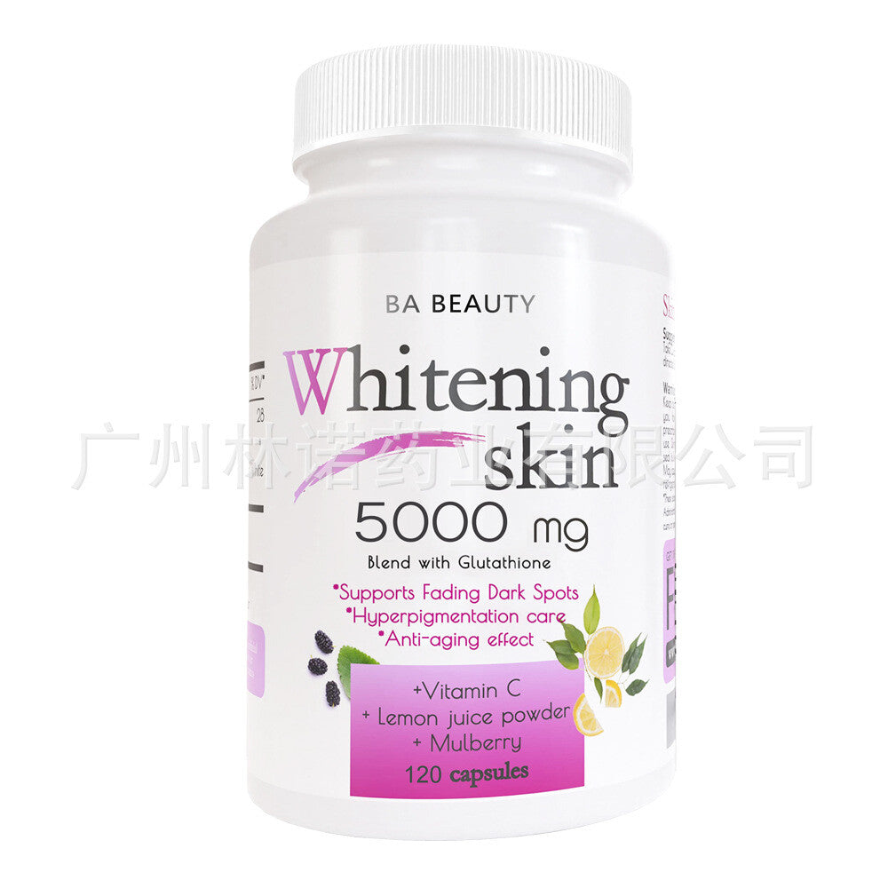 Whitening Skin 5000mg capsule|L-GLUTATHIONE PILLS-60/120caps
