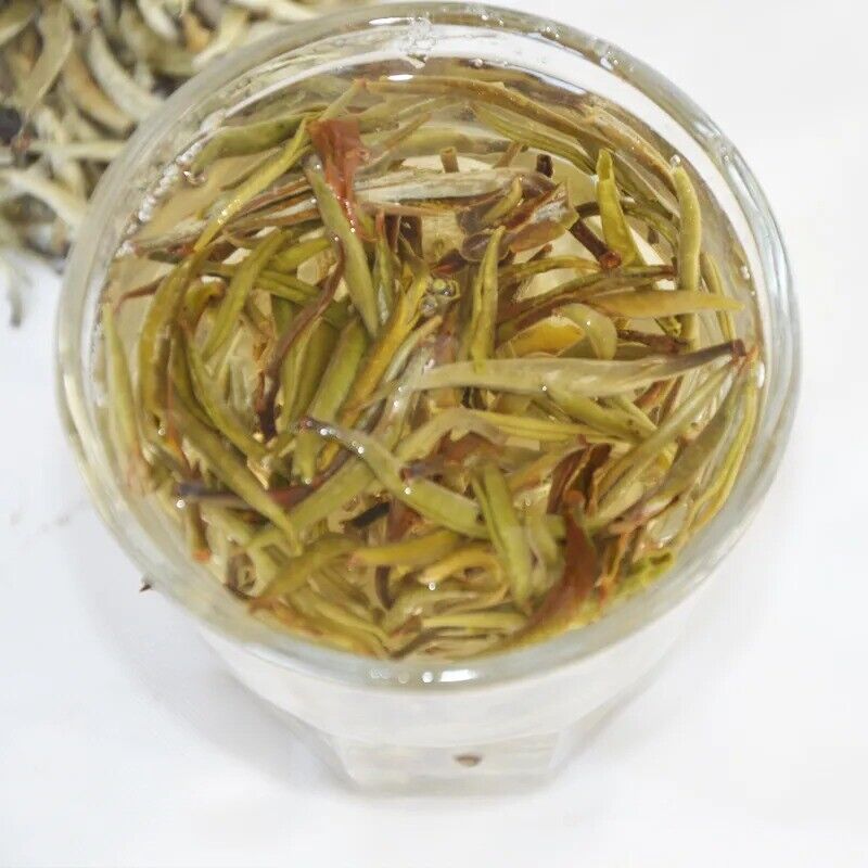 HelloYoung New White Tea Natural Organic Tea Baihaoyinzhen Silver Needle Tea 100g