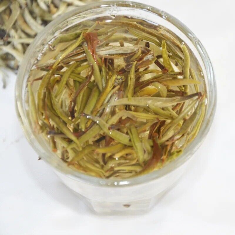 HelloYoung 2023 New White Tea Natural Organic Tea Baihaoyinzhen Silver Needle Tea 100g