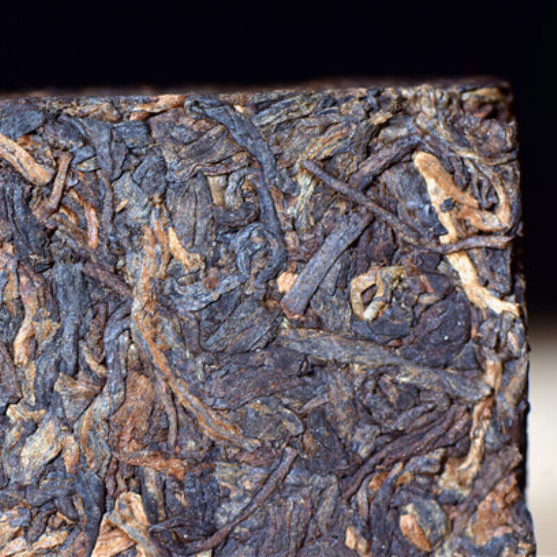 HelloYoung Health  Top-Grade Pu'er Ripe Tea Bricks Yunnan Aged Pu-Er Black Tea 250g