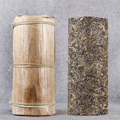 HelloYoung Healthy Drink Green Tea Menghai Pu'er Cha Tea Pillar Shape Pu-erh Gift Tea1000g