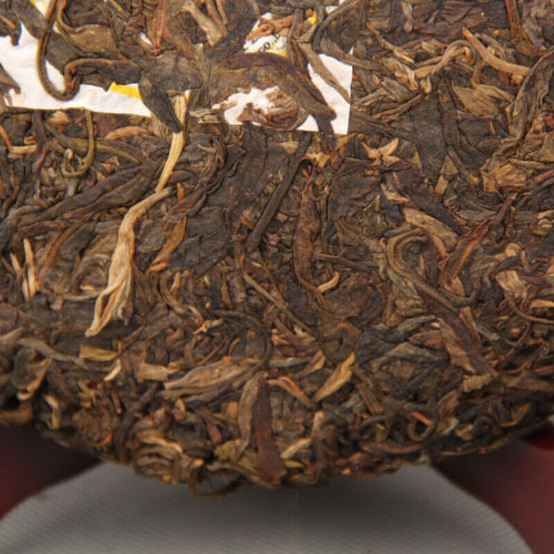 HelloYoung Slimming Tea Health Drink Yunnan Puerh Tea Natural Raw Pu-erh Tea Cake 357g