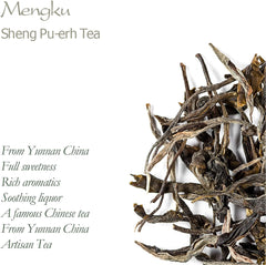 Sheng Pu er Tea Yunnan - Mengku Young Pu-erh Tea - Pu Er Or Pu-erh Red Tea -100g