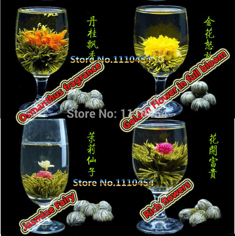 16 Kinds of Handmade Blooming Flowers Tea Herbal Tea Great Fragrant Health Food