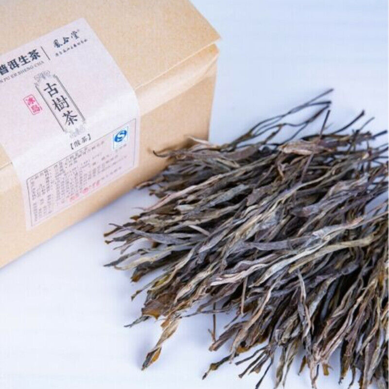 HelloYoung Cha YunNan MengKu Puer Ancient Tree Qiao Mu Ancient Tea Spring Puerh Tea 400g