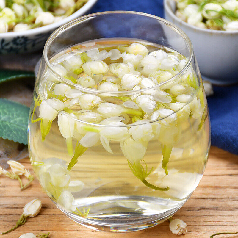 HelloYoung 50g Organic Jasmine Buds Tea High Quality Jasmine Herbal Tea Dried Mo Li Hua Tea