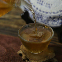HelloYoung Shen Puerh Tea TuLin Phoenix Sheng Puer Top-grade "Ye Sheng Qiao Mu" Pu-erh 357g