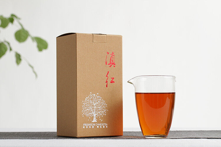 HelloYoung 80g/box Yunnan Fengqing black tea DianHong KungFu tea Ancient black tea Mao Feng