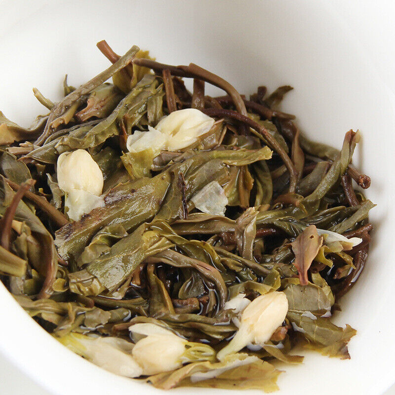 HelloYoung Pu'er Dragon Ball Raw Tea Ancient Tree Flower Pu-erh 500g Chinese Tuocha Jasmine