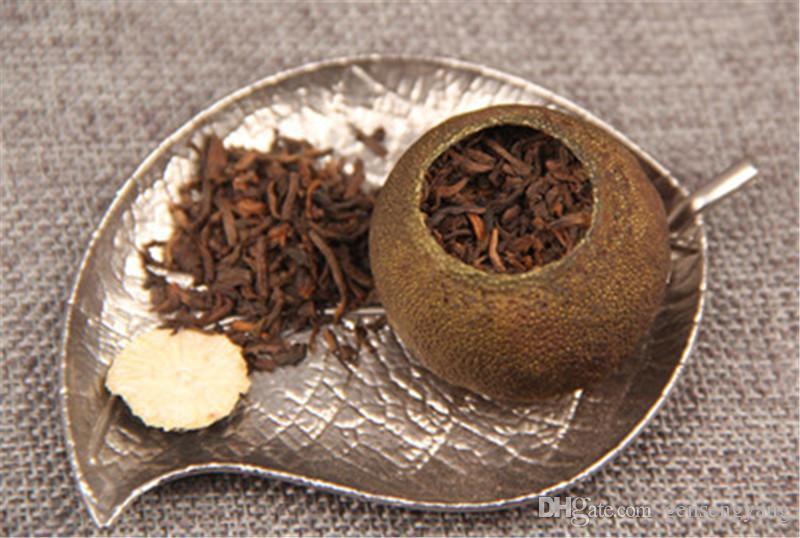 HelloYoung Small Green Mandarin Black Tea Healthy Drink Organic Tea Yunnan Pu Erh Tea 100g