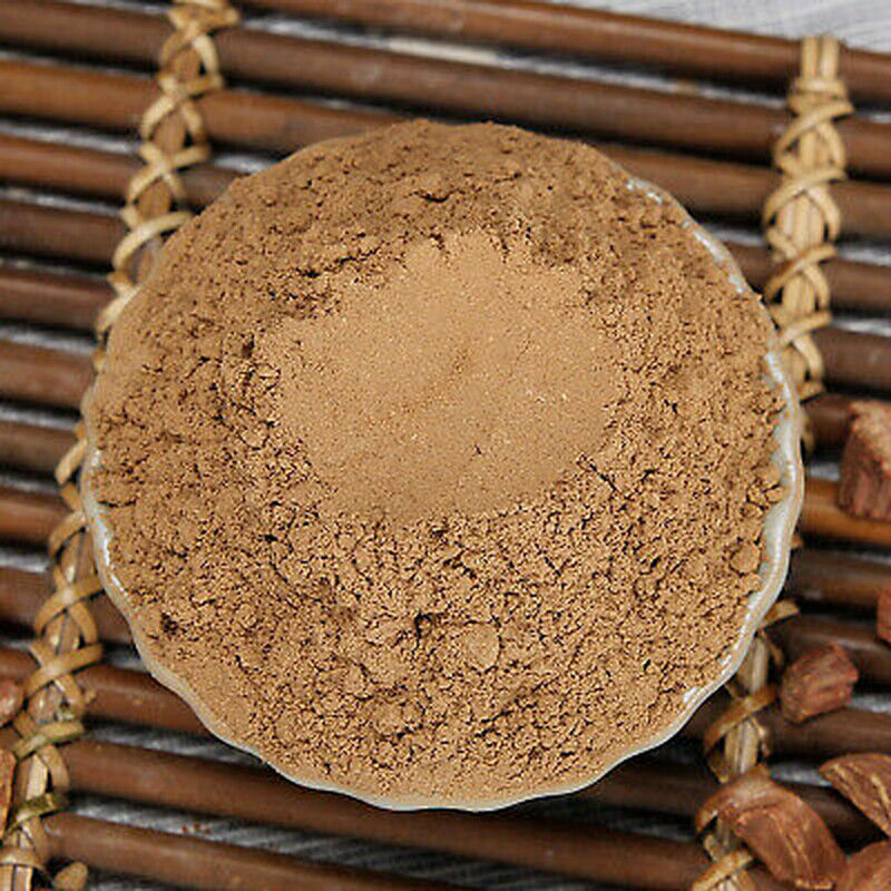 HelloYoung Organic Wild Danshen Powder Dan Shen Herbal Medicine Chinese Salvia Miltiorrhiza