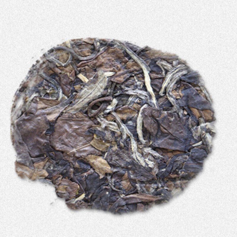 HelloYoung White Tea Brick Ancient Shou Mei Tea Chinese Tea Health 500g Top-Grade