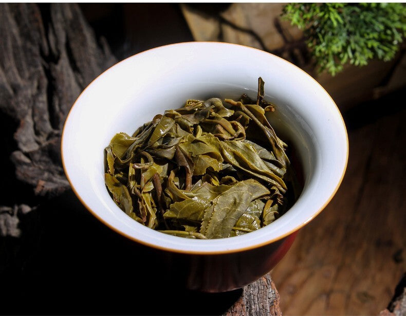 Menghu Song Da Shu Tea Puerh Tea Bamboo Tea Naka Puerh Tea Pillar 600g