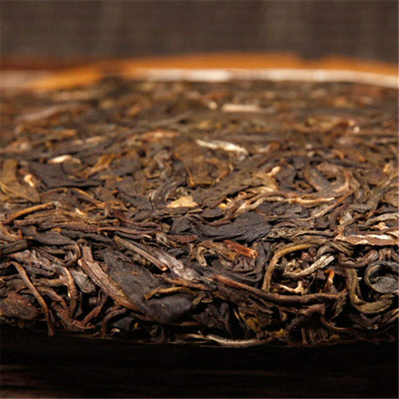 HelloYoung Organic Green Food China Yunnan Puerh Tea Cake Cha Puer Menghai Sheng Tea 357g
