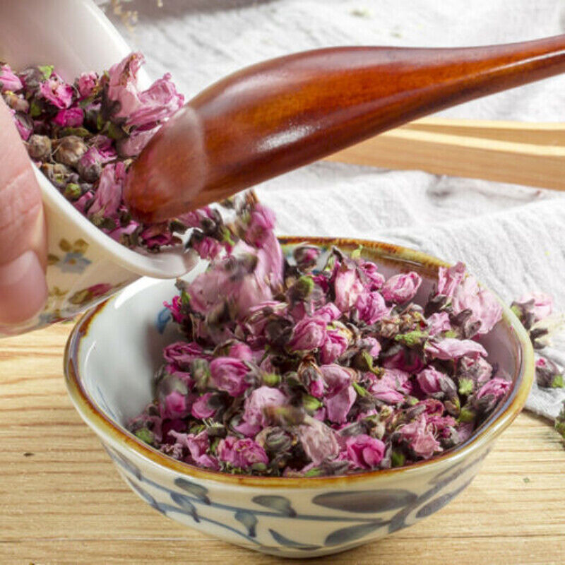 HelloYoung Ecology Tea Chinese Dried Peach Flower Tea Bulk Peach Blossom Fresh Health Care