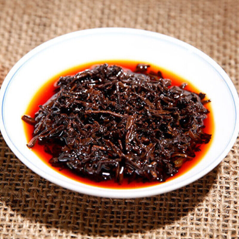 HelloYoung Chinese Black Tea Premium Top Yunnan Pu'er Tea Palace Pu'er Cooked Tea Cake 200g