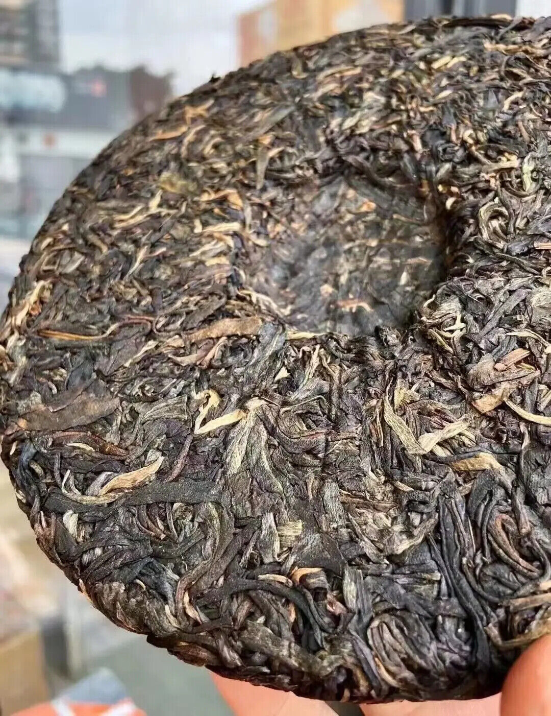 Yunnan Raw Puer Tea Cake 357g Laobanzhang Unfermented Puerh Qi Zi Bing Cha