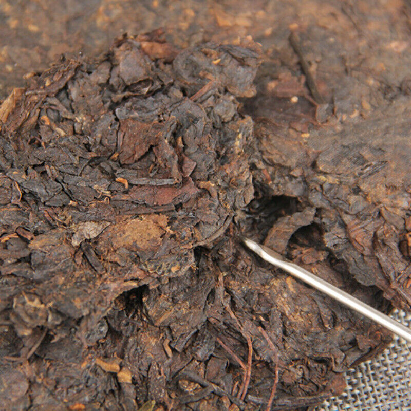 HelloYoung Healthy Drink Top Yunnan Menghai Chen Yun Ripe Pu'er Tea Chinese Pu-Erh Tea 357g