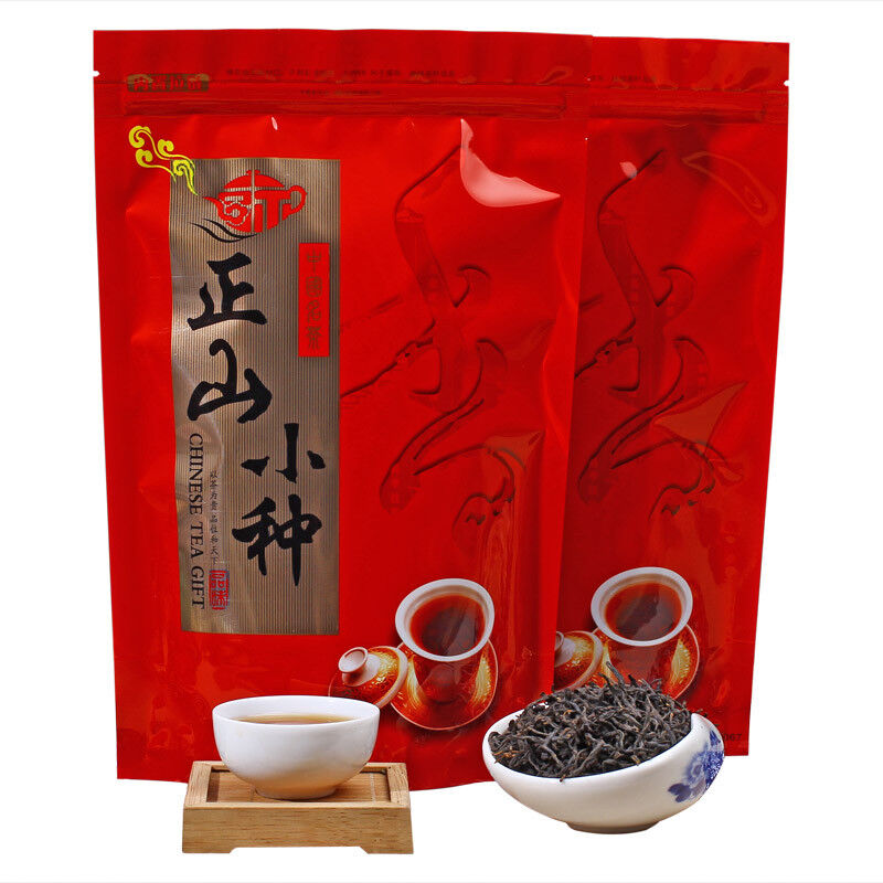 250g Top Grade Lapsang Souchong Wuyi Organic Black Tea zhengshanxiaozhong tea