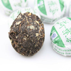 HelloYoung Yunnan Organic Pu-erh Cake Pu er Tea Ripe Puer Lotus Leaf Black Tea Chinese Tea