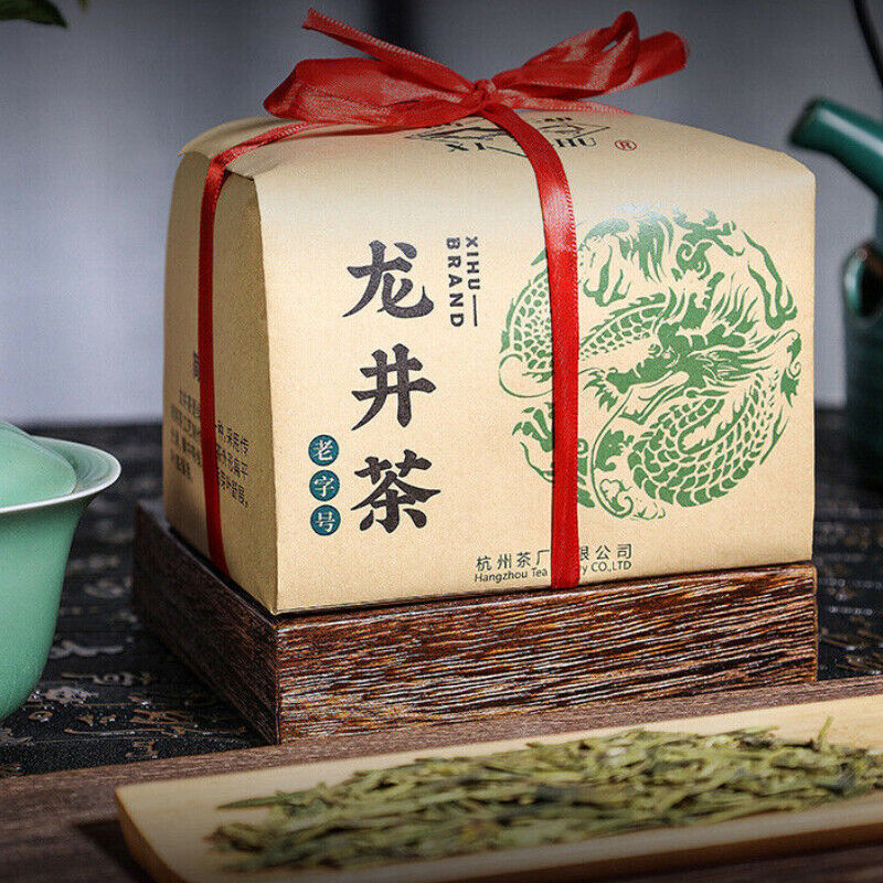 HelloYoung 200g Yu Qian * Chinese Xi Hu Longjing Tea Long Jing Spring Dragon Well Green Tea