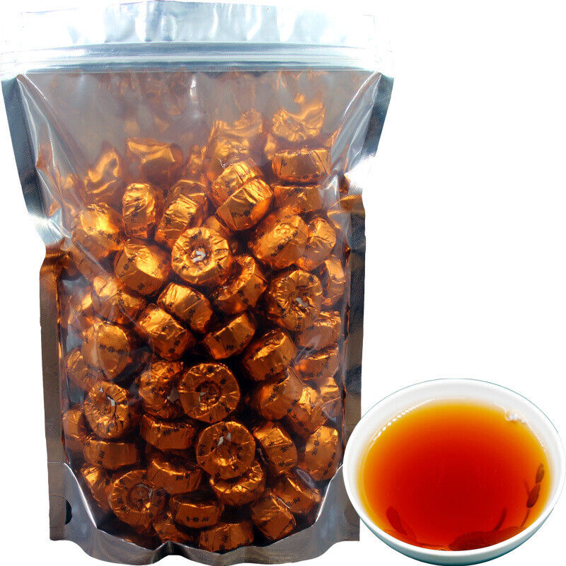 HelloYoung 500g Dai Jia Nuoxiang Tuo Tea Yunnan Pu'er Ripe Tea Nuoxiang Tuo Mini Tuo Tea