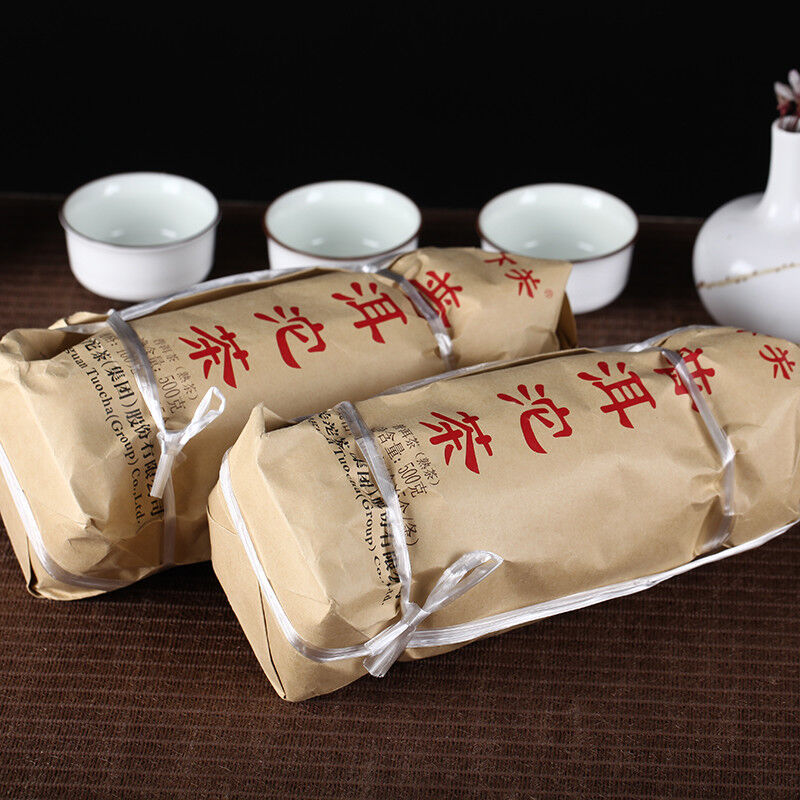 HelloYoung Cooked Pu-erh Pu’er Shu Puer Tuo Cha Yunnan Nature Ripe Pu erh Tuo Tea 5pcs 500g