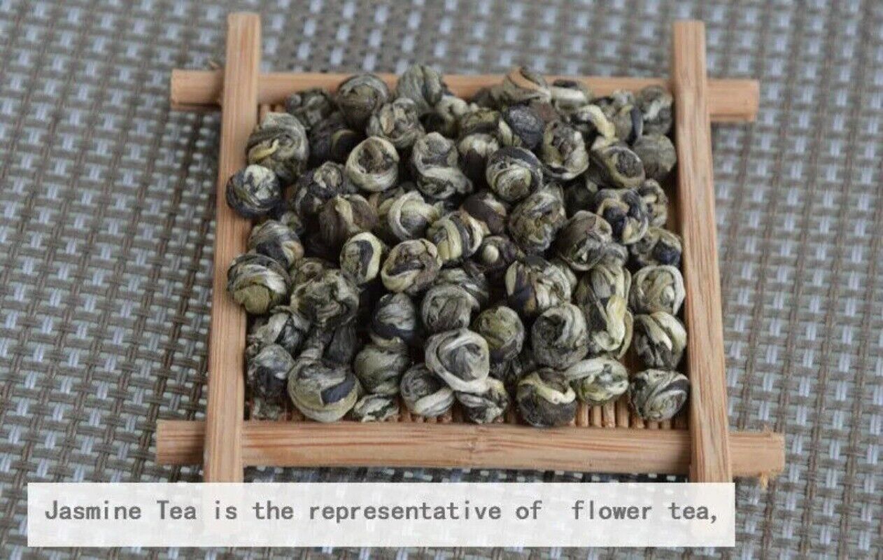 HelloYoung New Good Green China 100% Natural Freshest Jasmine Tea Flower Tea 150g