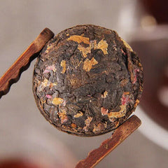 Yunnan Flower Tea Peony Flavor Shu Puer Mini Tuo Cha Fermented Pu Er Tea 500G