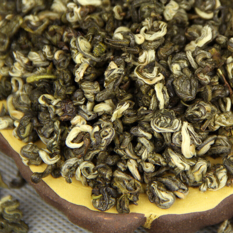 HelloYoung Chinese Lose Weight Iron Box Gift Tea 80g Yunnan Biluochun Green Tea Loose Leaf